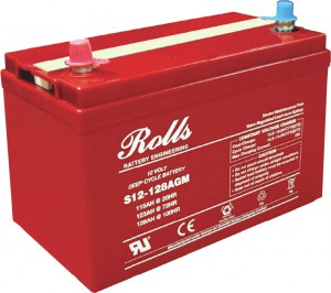 Batterie ROLLS S12-128AGM - 12V - 128Ah