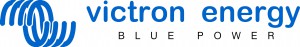 Logo VICTRON Energy, fabricant néerlandais de produits électroniques pour l'autonomie énergétique