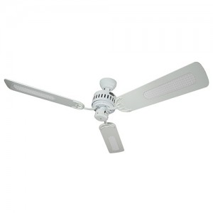 Ventilateur Ceiling Fan 24VDC-3-RC-WE - 24Vdc - 3 pales - 19W - 220tr/min - avec ou sans télécommande