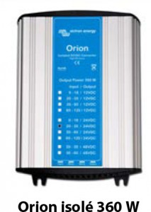 Convertisseur DC-DC VICTRON Orion Isolé 360W