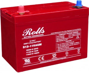 Batterie ROLLS S12-116AGM - 12V - 116Ah