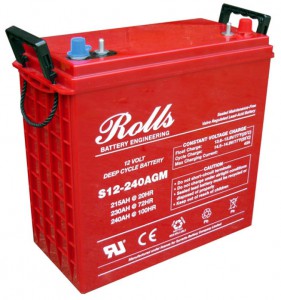 Batterie ROLLS S12-240AGM - 12V - 240Ah