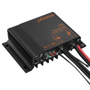 Régulateur solaire de charge décharge PHOCOS CIS - 12/24V - 5, 10 & 20A