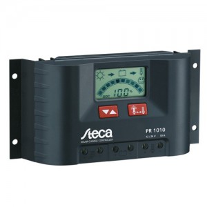 Régulateur solaire de charge décharge avec afficheur LCD STECA PR1010 - 12/24V - 10A