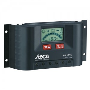 Régulateur solaire de charge décharge avec afficheur LCD STECA PR1515 - 12/24V - 15A