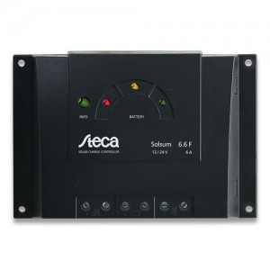 Régulateur solaire de charge décharge STECA Solsum - 12/24V - 6, 8 & 10A