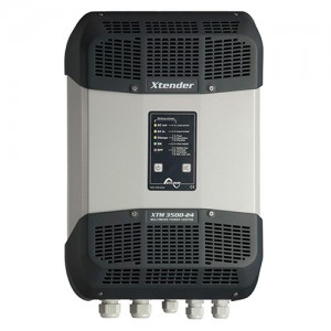 Convertisseur-onduleur-chargeurs STUDER Xtender - 12V-1500VA (XTM 1500-12), 12V-2000VA (XTM 2000-12), 24V-2000VA (XTM 2400-24), 48V-2000VA (XTM 2600-48), 24V-3000VA (XTM 3500-24) et 48V-3500VA (XTM 4000-48)