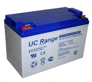 Batterie plomb scellée technologie AGM ULTRACELL UC100-12 - 12V - 100Ah