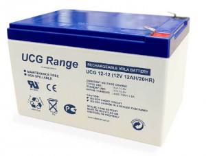 Batterie plomb scellée technologie AGM ULTRACELL UC12-12 - 12V - 12Ah