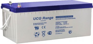 Batterie plomb scellée à électrolyte gelifié ULTRACELL UCG275-12 - 12V - 275Ah