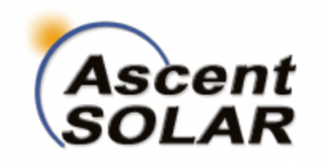 Logo Ascent SOLAR : fabricant américain de modules photovoltaïques souples