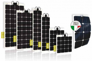 Gamme de modules photovoltaïques semi-rigides GIOCO SOLUTIONS GSC - cellules monocristallines - 75 à 170Wc