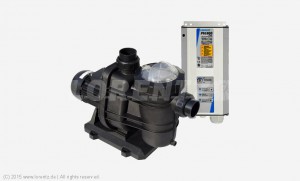 Pompe solaire centrifuge pour piscine LORENTZ PS1800 CS-37-1 - HMT jusqu'à 14m - débit jusqu'à 36m³/h