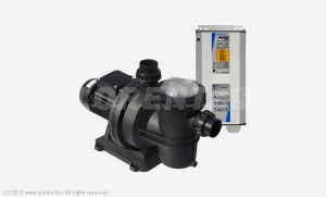 Pompe solaire centrifuge pour piscine LORENTZ PS600 CS-17-1 - HMT jusqu'à 12m - débit jusqu'à 19m³/h