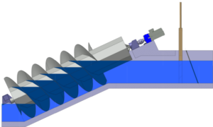 HPP - Hydro Power Plant - elléo - Vis hydrodynamique 01